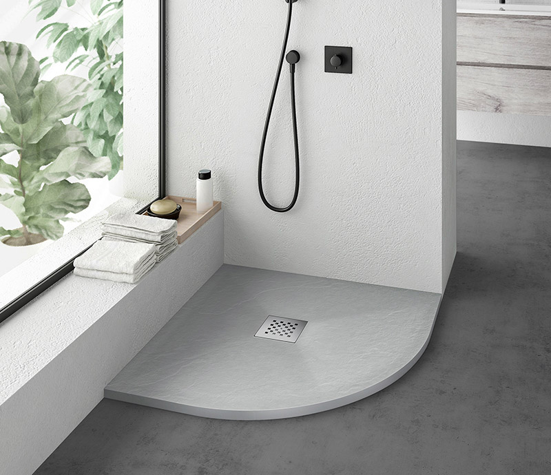 Dark Gray Shower Base